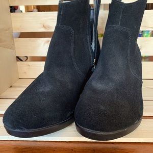 COPY - Crocs Leigh suede wedge boot new no tags